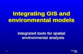 © K.Fedra 2000 1 Integrating GIS and environmental models integrated tools for spatial environmental analysis.