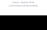 Class 4 – Sections 78-82 Consecration and Stewardship.