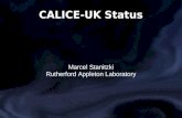 CALICE-UK Status Marcel Stanitzki Rutherford Appleton Laboratory.