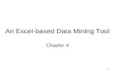 1 An Excel-based Data Mining Tool Chapter 4. 2 4.1 The iData Analyzer.