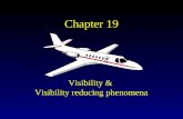 Chapter 19 Visibility & Visibility reducing phenomena.