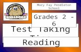 Mary Fay Pendleton School Test Taking Tips Grades 2 - 6 Reading.
