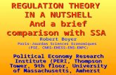 REGULATION THEORY IN A NUTSHELL And a brief comparison with SSA Robert Boyer Paris-Jourdan Sciences Economiques (PSE, CNRS-EHESS-ENS-ENPC ) Political.