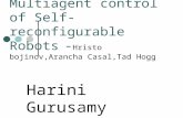 Multiagent control of Self- reconfigurable Robots- Hristo bojinov,Arancha Casal,Tad Hogg Harini Gurusamy.