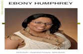 EBONY HUMPHREY AUTHOR l INSPIRATIONAL SPEAKER Ebony Humphrey 2011.