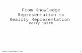 Http://ontologist.com1 From Knowledge Representation to Reality Representation Barry Smith.