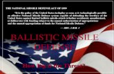BALLISTIC MISSILE DEFENSE How Big is the Threat?.