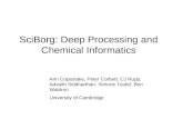 SciBorg: Deep Processing and Chemical Informatics Ann Copestake, Peter Corbett, CJ Rupp, Advaith Siddharthan, Simone Teufel, Ben Waldron University of.