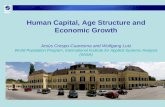 Human Capital, Age Structure and Economic Growth Jesús Crespo-Cuaresma and Wolfgang Lutz World Population Program, International Institute for Applied.