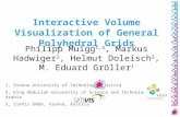 Interactive Volume Visualization of General Polyhedral Grids Philipp Muigg 1,3, Markus Hadwiger 2, Helmut Doleisch 3, M. Eduard Gröller 1 1, Vienna University.