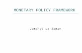 MONETARY POLICY FRAMEWORK Jamshed uz Zaman. Major Divisions of the Economy  If our economy were a circle then one half of it would be real sector and.