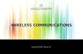 WIRELESS COMMUNICATIONS Assist.Prof.Dr. Nuray At.