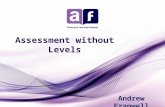 Assessment without Levels Andrew Frapwell. Session aims: Set the context Promote the purpose of assessment Explore assessment in the Cognitive, Affective.