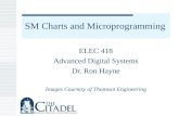 SM Charts and Microprogramming ELEC 418 Advanced Digital Systems Dr. Ron Hayne Images Courtesy of Thomson Engineering.