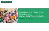 Putting the Core into Practice: Instructional Practice Guides Sandra Alberti.
