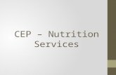 CEP – Nutrition Services. Overview – Nutrition Services Option provides an alternative to household applications for free and reduced price meals in high.