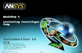 ANSYS, Inc. Proprietary © 2009 ANSYS, Inc. All rights reserved. WS5-1 April 28, 2009 Inventory #002599 Workshop 5 Cavitating Centrifugal Pump Introduction.