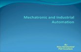 Mechatronic : is a multidisciplinary engineering system design is a combination of: Mechanical engineering Electronic engineering Computer engineering.