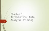 Chapter 1 Introduction: Data-Analytic Thinking 1.