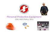 Personal Protective Equipment GNJ H&S Policy 18.0.