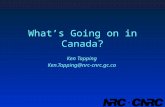 What’s Going on in Canada? Ken Tapping Ken.Tapping@nrc-cnrc.gc.ca.