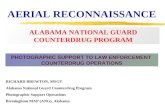 AERIAL RECONNAISSANCE ALABAMA NATIONAL GUARD COUNTERDRUG PROGRAM RICHARD BREWTON, MSGT Alabama National Guard Counterdrug Program Photographic Support.