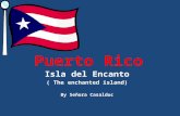 Puerto Rico Isla del Encanto ( The enchanted island) By Señora Casalduc.