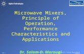 The World’s Premier Measurement Company September 2012 Page 1 Microwave Mixers, Principle of Operation, Performance Characteristics and Applications Dr.