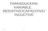 TRANSDUCERS: VARIABLE RESISTIVE/CAPACITIVE/ INDUCTIVE 8/2/2015EE & I1.