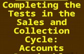14 - 1 Copyright  2003 Pearson Education Canada Inc. CHAPTER 14 Completing the Tests in the Sales and Collection Cycle: Accounts Receivable.