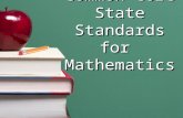Common Core State Standards for Mathematics. Your “LAMP” presenters Erin Stolp: Hopewell Tabitha Thomas: Tabernacle Introductions & Norms Norms Please.
