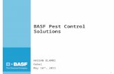 1 BASF Pest Control Solutions HASSAN ELAMRI Dubai May 16 th, 2011.