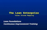 The Lean Enterprise Value Stream Mapping Lean Foundations Continuous Improvement Training Lean Foundations Continuous Improvement Training.