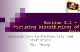 Section 3.2 ~ Picturing Distributions of Data Introduction to Probability and Statistics Ms. Young.