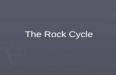The Rock Cycle. How can this be a cycle? What rock forms when magma cools? –igneous rock How is sedimentary rock formed? –pressure and cementing of sediment.