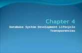 Database System Development Lifecycle Transparencies 1.
