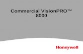 Commercial VisionPRO™ 8000. 2 10511 VisionPRO 8000 Features Commercial VisionPRO 8000 incorporates all the standard features of the VisionPRO family: