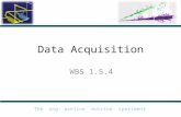 Data Acquisition WBS 1.5.4. Jon Urheim – LAr20 Review- WBS 1.5.4 – Data Acquisition System Outline Scope & Requirements Overview ES&H and QA Organization/Contributors.