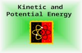 Kinetic and Potential Energy After the Lesson: You will be able to define and identify Kinetic and Potential energy. You will be able to give examples.