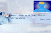 Dr.Amr Sobhy Anesthesia and Deep Brain Stimulation.