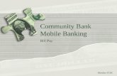 Community Bank Mobile Banking Bill Pay Member FDIC.