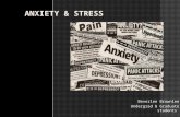 Beverlee Brownlee Undergrad & Graduate students  Anxiety is defined as painful uneasiness of mind or abnormal apprehension and fear accompanied by physiological.