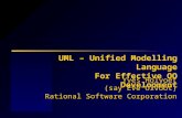 UML – Unified Modelling Language For Effective OO Development Yves Holvoet Rational Software Corporation Yves Holvoet Rational Software Corporation (say.