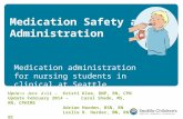 Medication Safety and Administration Update June 2011 –Kristi Klee, DNP, RN, CPN Update February 2014 –Carol Shade, MS, RN, CPHIMS Adrian Harden, BSN,
