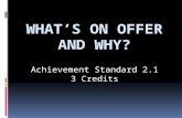Achievement Standard 2.1 3 Credits. Critical Thinking in Physical Education  “Examining, Questioning, Evaluating and Challenging taken-for-granted assumptions.