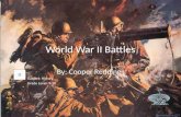 World War II Battles By: Cooper Redding Subject: History Grade Level: 9-10 Click to Play.