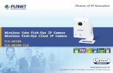 Wireless Cube Fish-Eye IP Camera Wireless Fish-Eye Cloud IP Camera ICA-W8100 ICA-W8100-CLD.