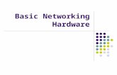 Basic Networking Hardware. Agenda Basic LAN Definition Network Hardware Network Media Sample LAN Implementation.