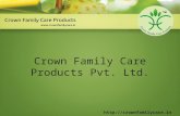 Crown Family Care Products Pvt. Ltd. http://crownfamilycare.in.