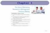 1-1 Chapter 1. 1-2 The Nature of Marketing Key Terms & Definitions A definition of marketing: The process of planning and executing the conception, pricing,